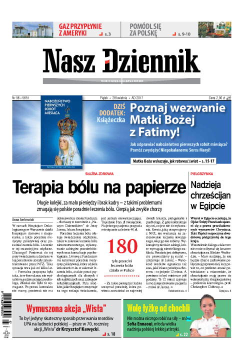 Nasz Dziennik z dnia 28.04.2017 wydanie PDF