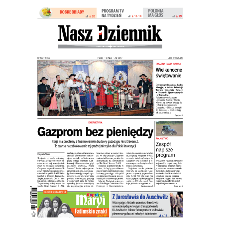 Nasz Dziennik z dnia 05.05.2017 wydanie PDF