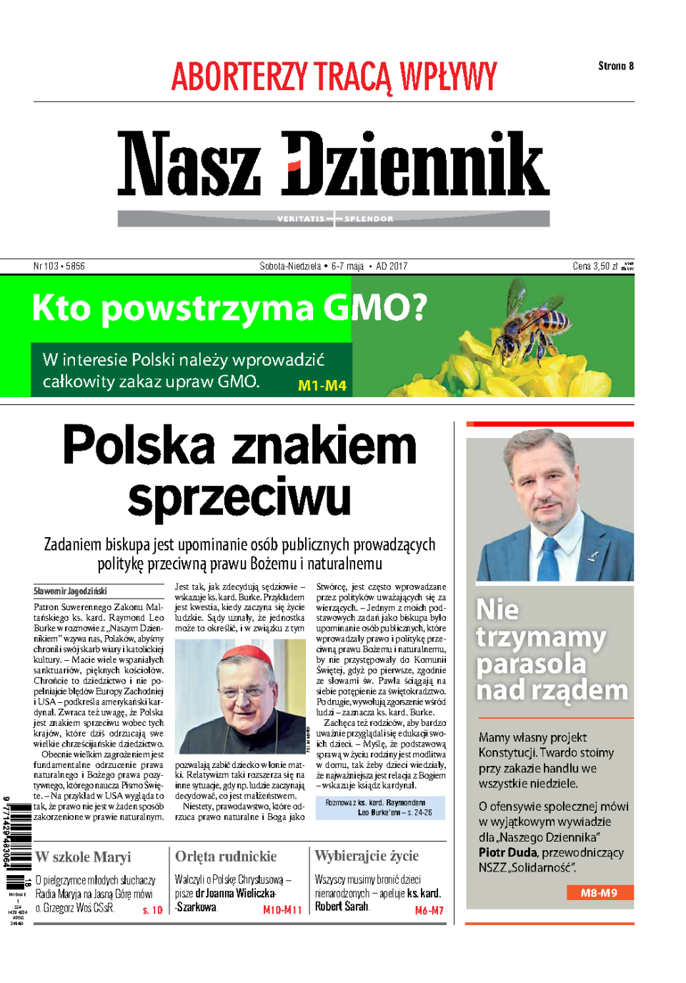 Nasz Dziennik z dnia 06.05.2017 wydanie PDF