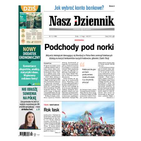 Nasz Dziennik z dnia 17.05.2017 wydanie PDF