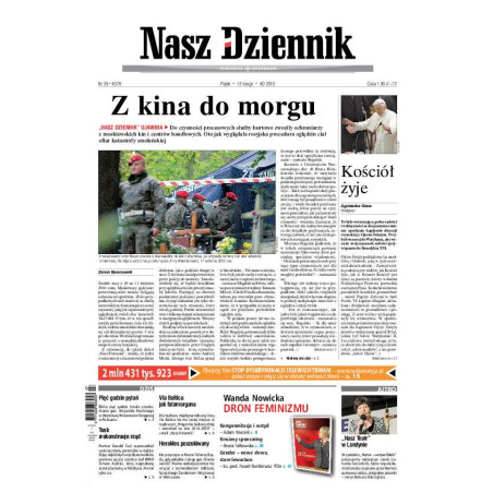Nasz Dziennik z dnia 15.02.2013 wydanie PDF