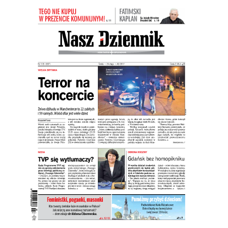 Nasz Dziennik z dnia 24.05.2017 wydanie PDF