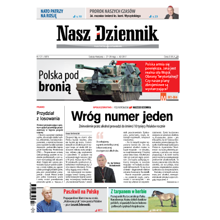 Nasz Dziennik z dnia 27.05.2017 wydanie PDF