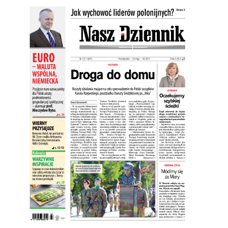 Nasz Dziennik z dnia 29.05.2017 wydanie PDF