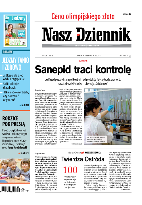 Nasz Dziennik z dnia 01.06.2017 wydanie PDF