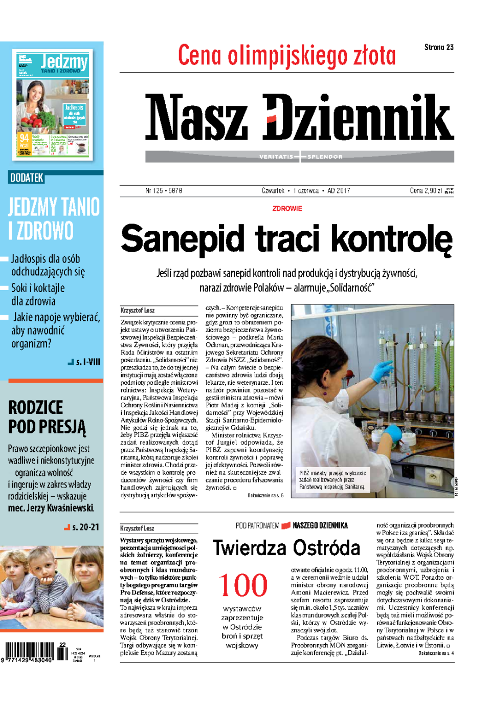 Nasz Dziennik z dnia 01.06.2017 wydanie PDF