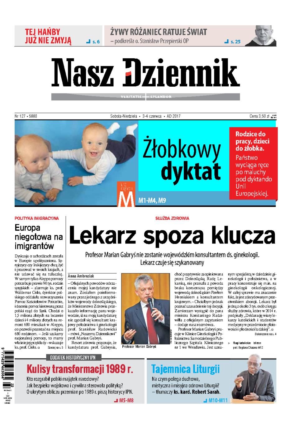 Nasz Dziennik z dnia 03.06.2017 wydanie PDF