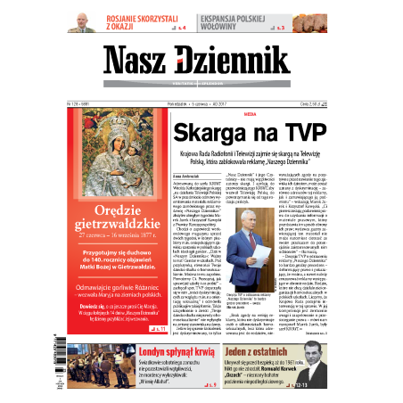 Nasz Dziennik z dnia 05.06.2017 wydanie PDF