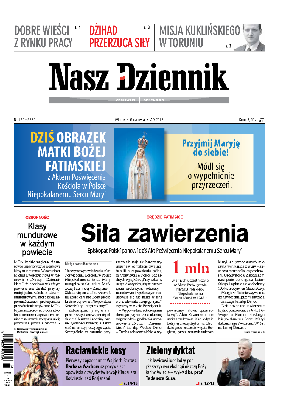 Nasz Dziennik z dnia 06.06.2017 wydanie PDF