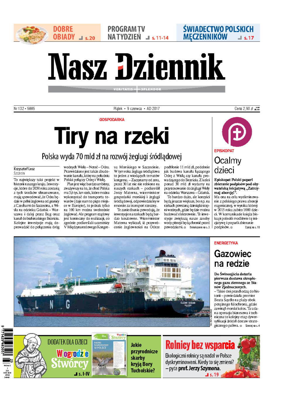 Nasz Dziennik z dnia 09.06.2017 wydanie PDF