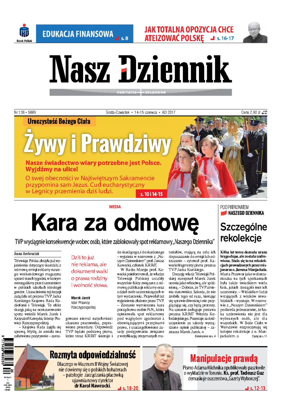 Nasz Dziennik z dnia 14.06.2017 wydanie PDF