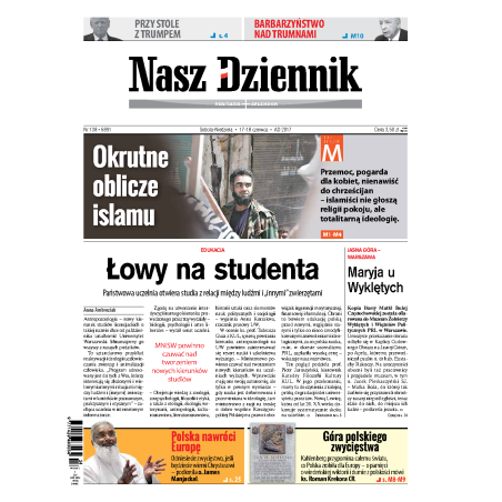Nasz Dziennik z dnia 17.06.2017 wydanie PDF