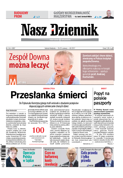 Nasz Dziennik z dnia 24.06.2017 wydanie PDF