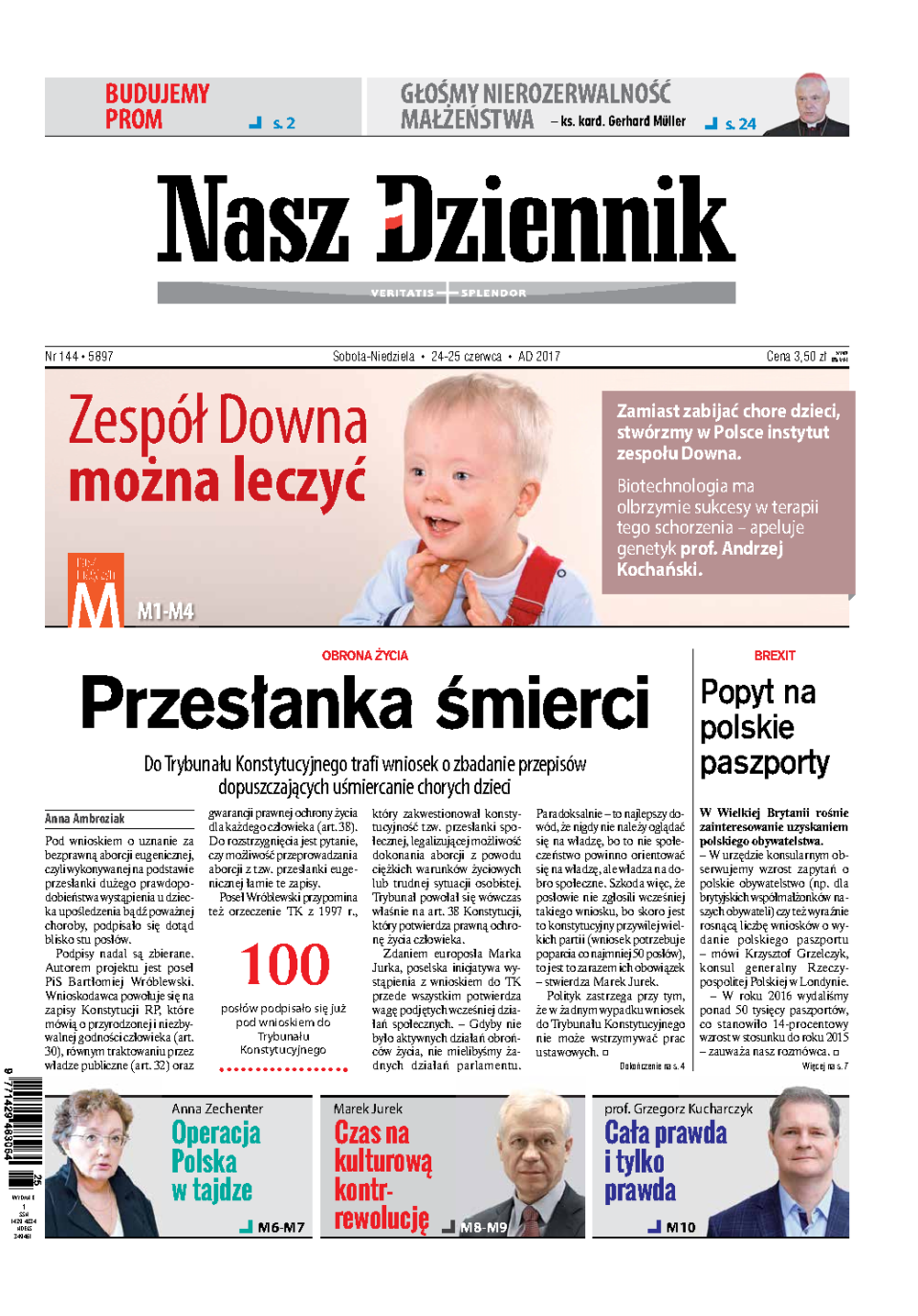 Nasz Dziennik z dnia 24.06.2017 wydanie PDF