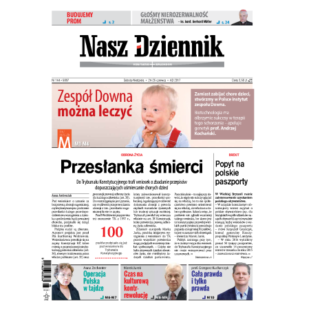 Nasz Dziennik z dnia 24.06.2017 wydanie PDF