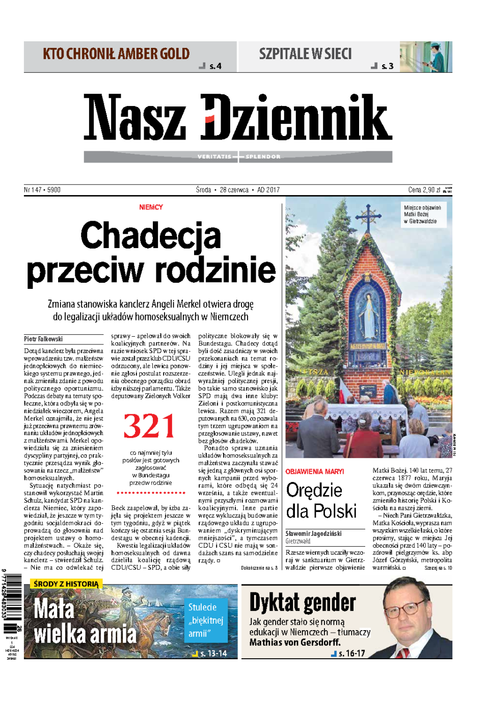 Nasz Dziennik z dnia 28.06.2017 wydanie PDF