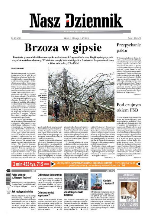 Nasz Dziennik z dnia 19.02.2013 wydanie PDF