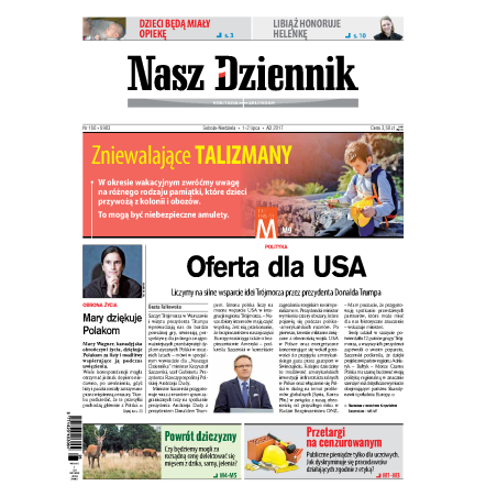 Nasz Dziennik z dnia 01.07.2017 wydanie PDF