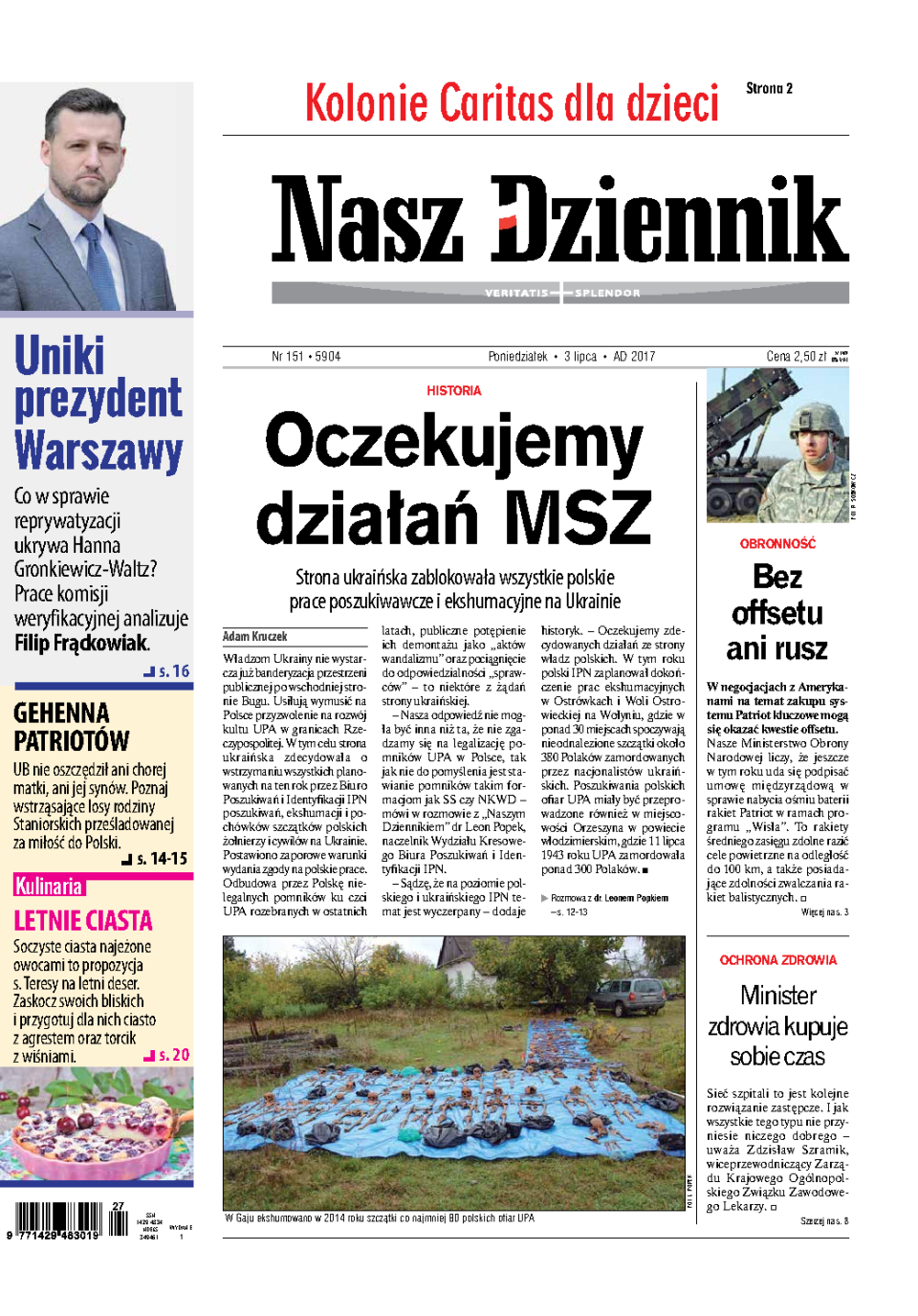 Nasz Dziennik z dnia 03.07.2017 wydanie PDF