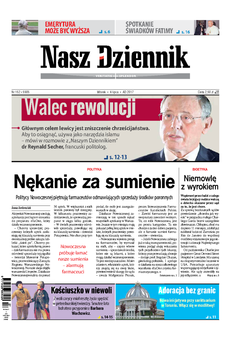 Nasz Dziennik z dnia 04.07.2017 wydanie PDF