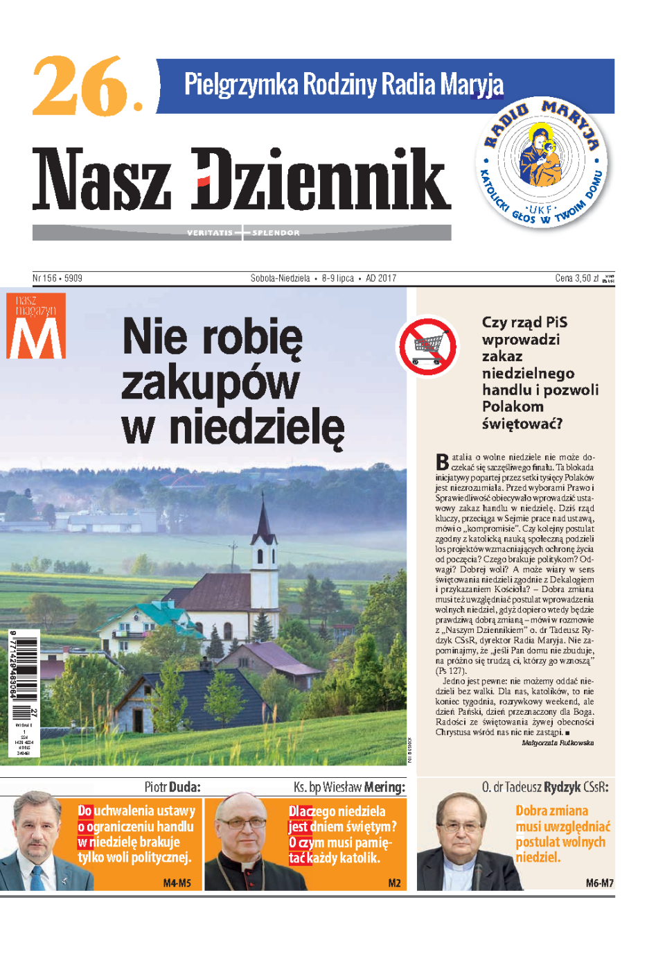 Nasz Dziennik z dnia 08.07.2017 wydanie PDF