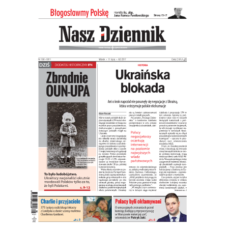 Nasz Dziennik z dnia 11.07.2017 wydanie PDF