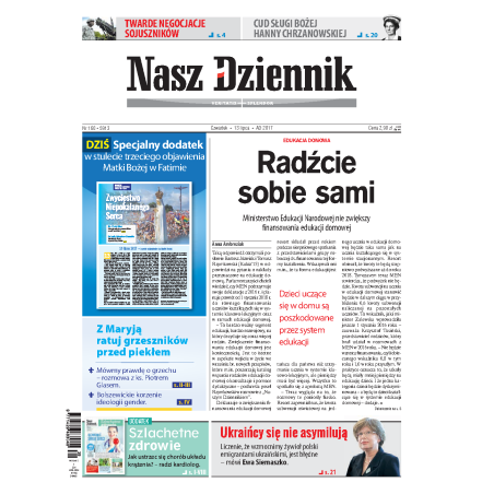 Nasz Dziennik z dnia 13.07.2017 wydanie PDF