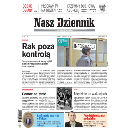 Nasz Dziennik z dnia 14.07.2017 wydanie PDF