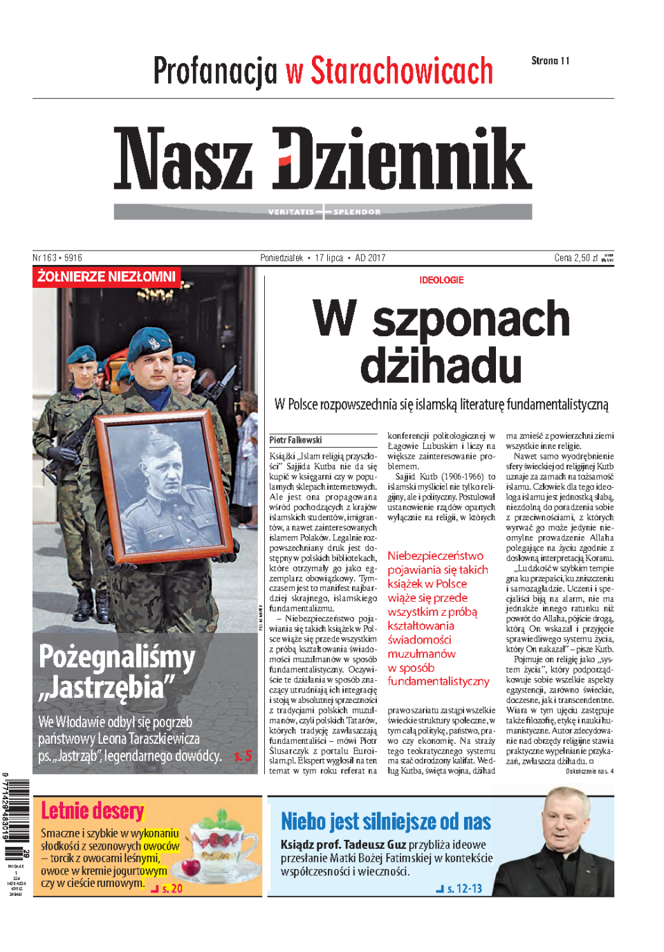 Nasz Dziennik z dnia 17.07.2017 wydanie PDF