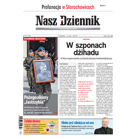 Nasz Dziennik z dnia 17.07.2017 wydanie PDF