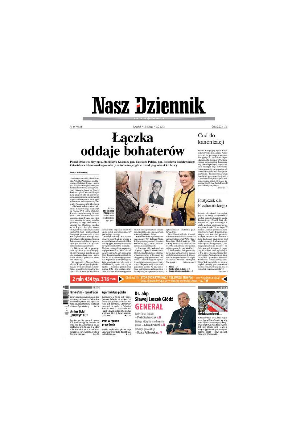 Nasz Dziennik z dnia 21.02.2013 wydanie PDF