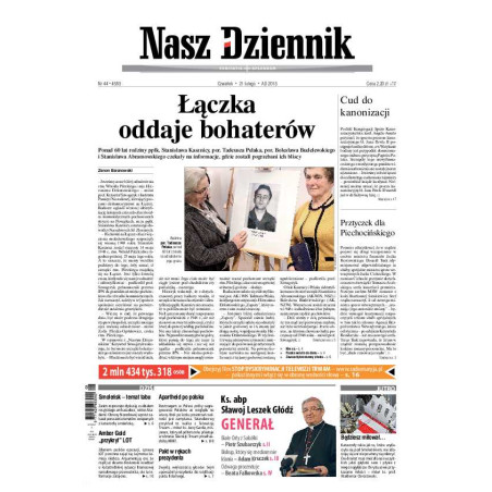 Nasz Dziennik z dnia 21.02.2013 wydanie PDF
