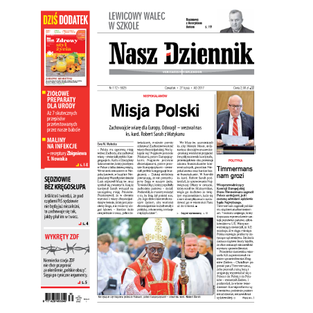 Nasz Dziennik z dnia 27.07.2017 wydanie PDF