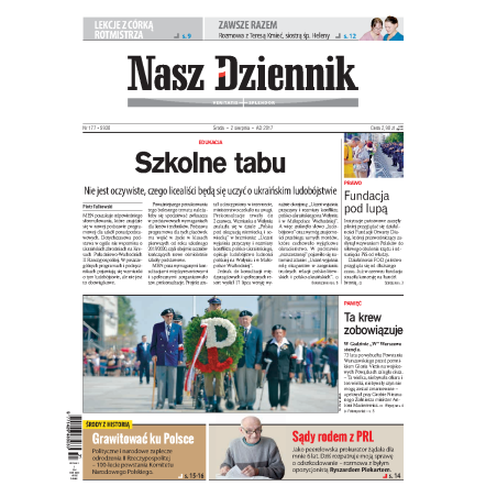 Nasz Dziennik z dnia 02.08.2017 wydanie PDF