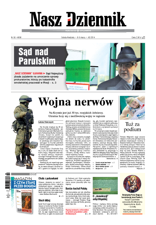 Nasz Dziennik z dnia 08.03.2014 wydanie PDF
