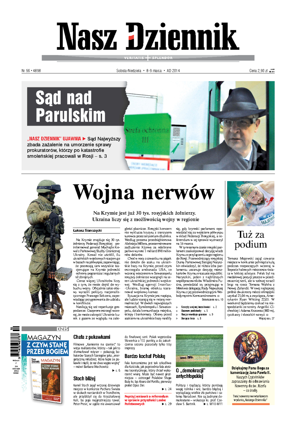 Nasz Dziennik z dnia 08.03.2014 wydanie PDF