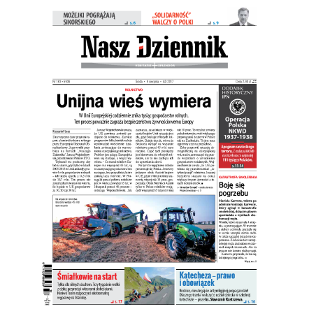 Nasz Dziennik z dnia 09.08.2017 wydanie PDF