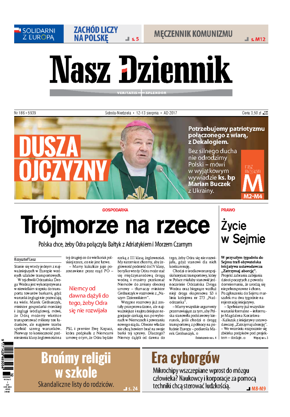 Nasz Dziennik z dnia 12.08.2017 wydanie PDF