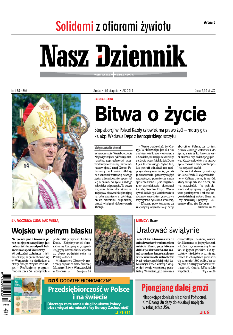 Nasz Dziennik z dnia 16.08.2017 wydanie PDF