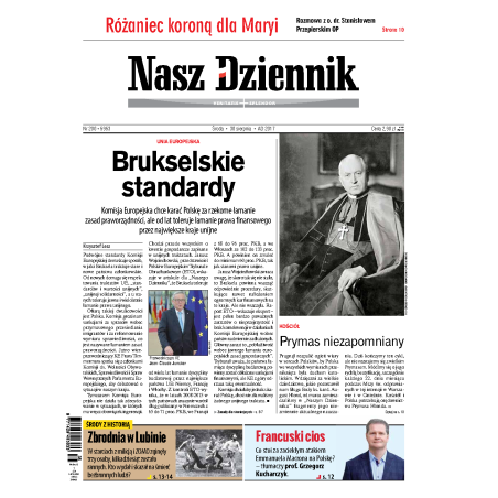 Nasz Dziennik z dnia 30.08.2017 wydanie PDF