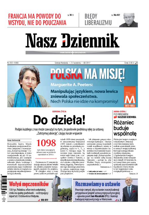Nasz Dziennik z dnia 02.09.2017 wydanie PDF