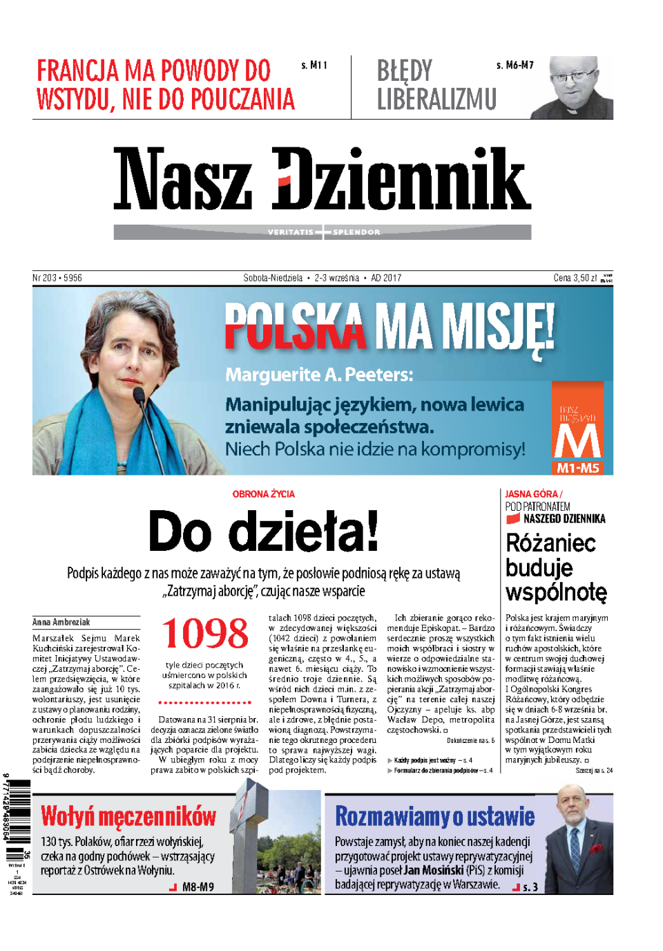 Nasz Dziennik z dnia 02.09.2017 wydanie PDF