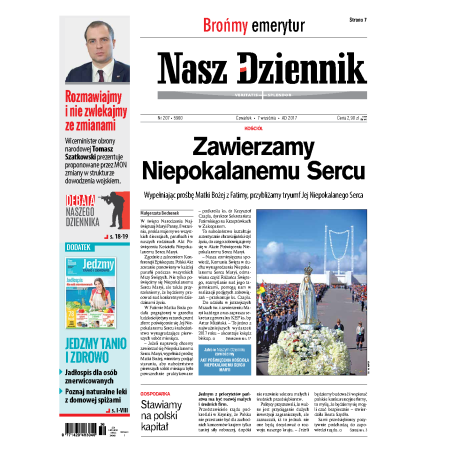 Nasz Dziennik z dnia 07.09.2017 wydanie PDF