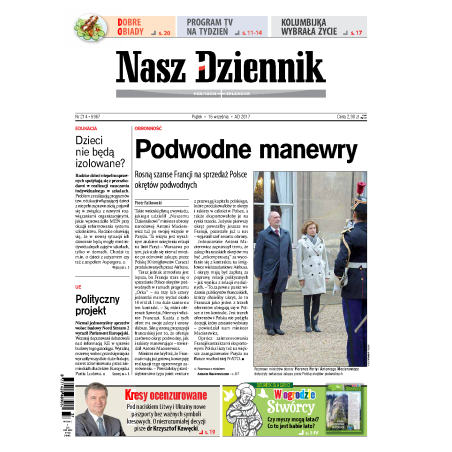 Nasz Dziennik z dnia 15.09.2017 wydanie PDF