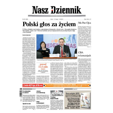 Nasz Dziennik z dnia 27.02.2013 wydanie PDF