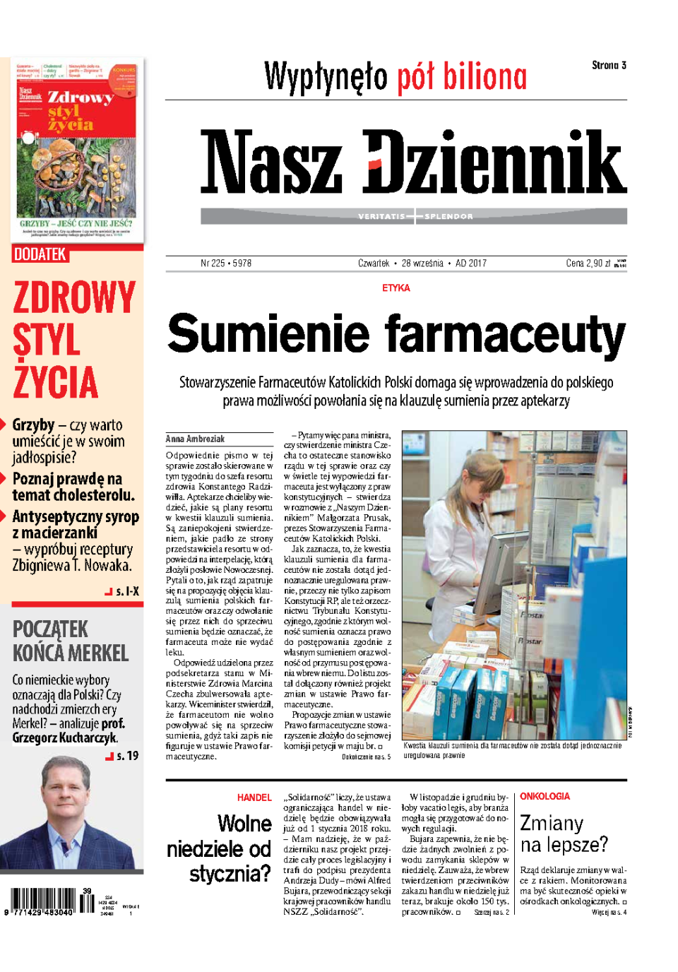 Nasz Dziennik z dnia 28.09.2017 wydanie PDF