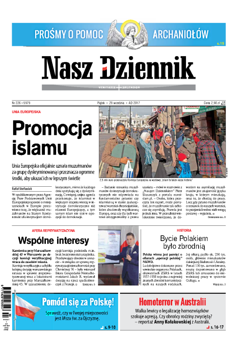 Nasz Dziennik z dnia 29.09.2017 wydanie PDF