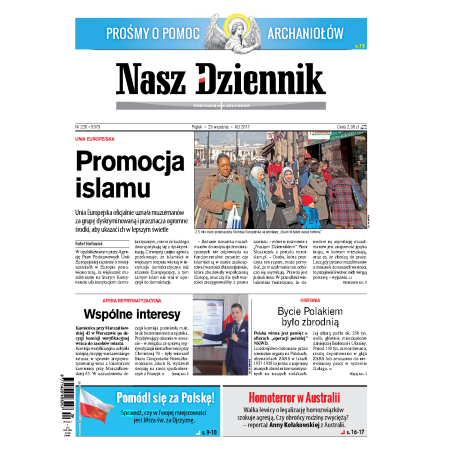 Nasz Dziennik z dnia 29.09.2017 wydanie PDF