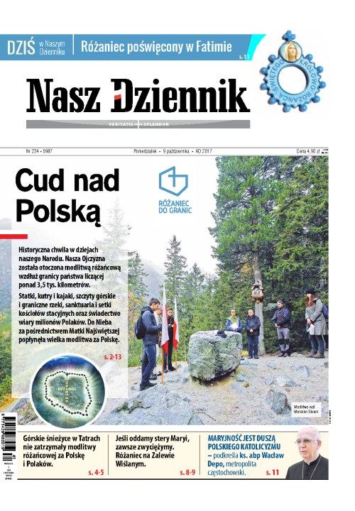 Nasz Dziennik z dnia 09.10.2017 wydanie PDF
