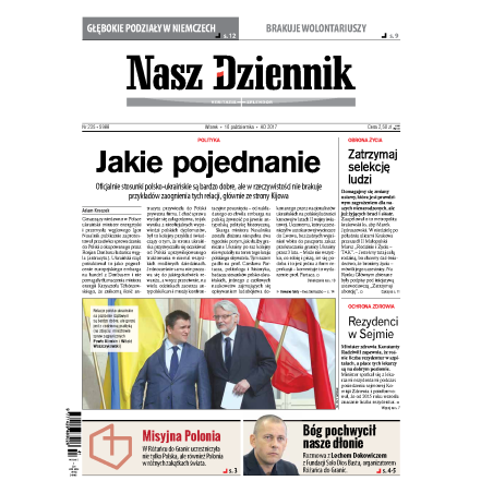 Nasz Dziennik z dnia 10.10.2017 wydanie PDF